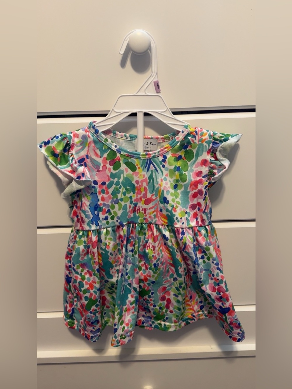 Colorful Watercolor Floral Bloomer Set